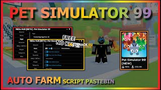 BEST FREE KEYLESS SCRIPT FOR PET SIMULATOR 99 | REDZ HUB | 3.5K GEMS PER 40 SECONDS