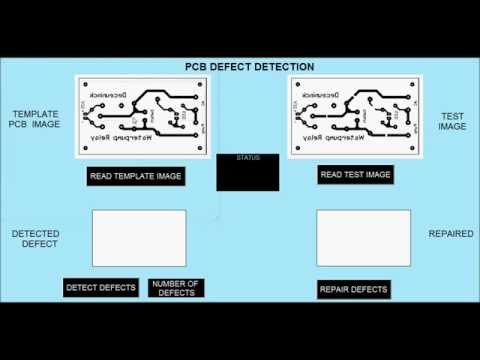 PCB Defect Detection- MATLAB (Image processing)
