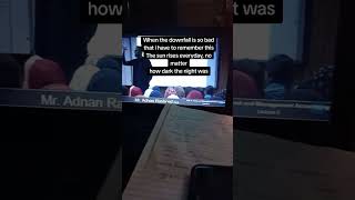Downfall 🤷 #study #caclasses #charteredaccountant #viral