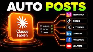 Claude Fable 5 Writes, Designs & Schedules All My Content Automatically