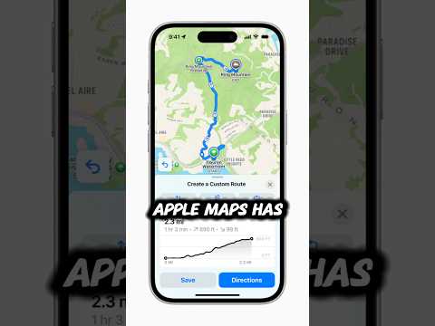 Apple Maps Gets a Major Upgrade: Hike, Save, and Explore Like Never Before!#AppleMaps #iOS18