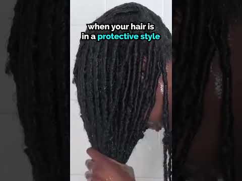 Your protective style may not be so protective #shorts #naturalhair #naturalhairtips #haircare