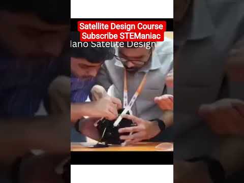 How To Design Satelite || Free AI and Robotics Training Class #stem #math #science #technology