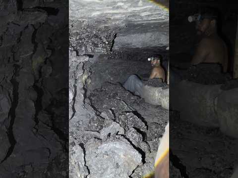 Black diamond ⛏️ #blackgoldmining #coalmining #treasuresearch