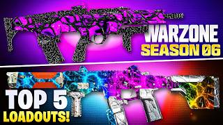"NEW" TOP 5 *META* LOADOUTS in WARZONE SEASON 6! 🔥 (Warzone Best Class Setups) - BO7