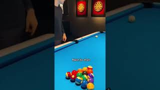 How to make the eight ball on the break in pool ✅🎱 #billiards #hack #poollesson