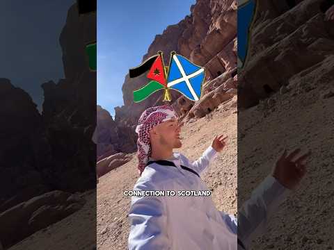YOU WILL NEVER GUESS WHAT TIES JORDAN TO SCOTLAND🇯🇴🏴󠁧󠁢󠁳󠁣󠁴󠁿🤯 #travel #travelshorts #jordan