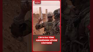 Libya'da yapılan çok uluslu tatbikatta Türk askeri yer aldı #shorts #libya #türkaskeri