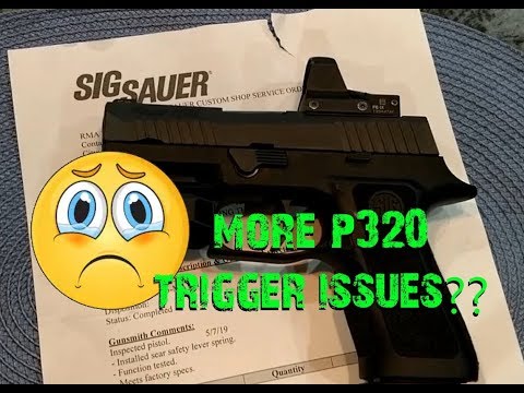 P320 Xcompact Trigger Issues + Horrendous Customer Service
