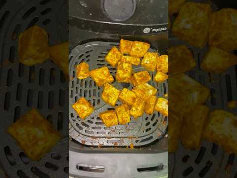 Air fryer paneer recipe | Indian recipes in air fryer| paneer fry in5 minute #shortsrecipe #airfryer