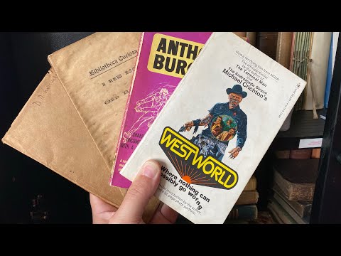 Some Scarce Paperback Books From Our Collection, including Westworld, and A Clockwork Orange #books