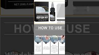 sometime small problem become big worries #caraccessories #car repair#car maintenance#car windshield