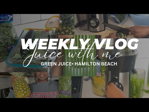 Juice With Me: Green Juice • Hamilton Beach