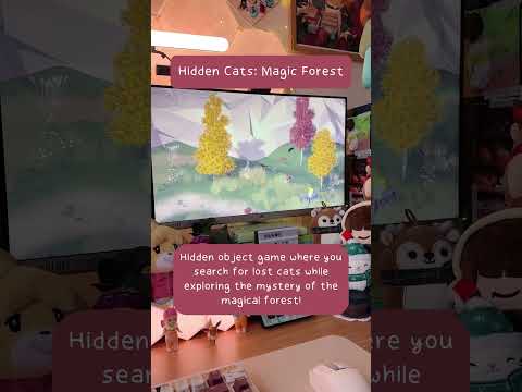 A wholesome new hidden object game🥹🐱 | Hidden Cats: Magic Forest #keymailer #hiddencats