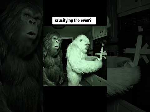 Yeti Crucified the oven because it hissed #bigfootvlog