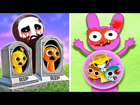 Oh No! Who Killed Sprunki? *Giant Paper Incredibox Game Of Clue*