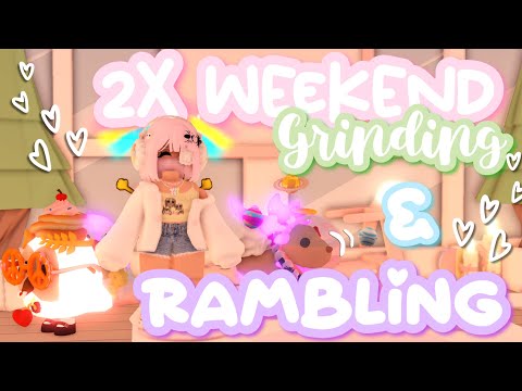 ♡₊˚ ᵕ̈ 2X Weekend Grinding & Rambling! - #adoptme #adoptmegame ⋆ ˚。⋆୨୧˚