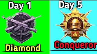 HOW TO RANK PUSH FAST IN BGMI AND PUBG | REACH CONQUEROR IN 5 DAYS