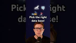 Picking the wrong database will ruin your project.