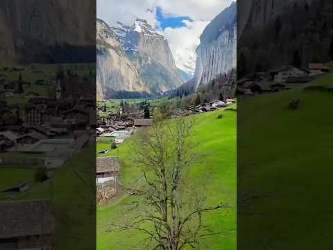 90%的人都不知道的地方 世界僅有的冰川瀑布 也是歐洲唯一的地下瀑布 #瑞士 #瑞士旅遊 #瀑布小鎮 #switzerland  #Trümmelbachfälle #lauterbrunnen