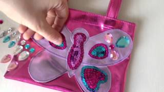 toyportfolio.com: Creativity for Kids Sparkle Butterfly Purse