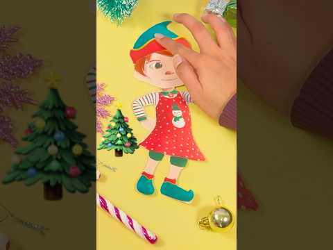 Help YoYo Get Ready for Christmas! Easy DIY Paper Crafts #cocomelon #123 #shorts