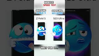 ☠️⚡ SAMSUNG Z FOLD 5 VS SAMSUNG S23 ULTRA SPEED TEST!!