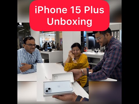 Buying iPhone 15 plus| Lulu Mall #india #viral #iphone #unboxing #iphone15 #iphonecamera #lucknow