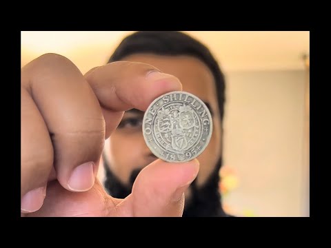 Beautiful 1896 one Shilling & a 1965 South African 20cent.