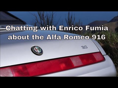 Chatting with Enrico Fumia about the Alfa Romeo Spider 916 3.0 V6 Busso