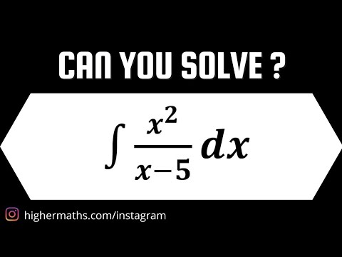 Solve the integral || highermaths || calculus ||