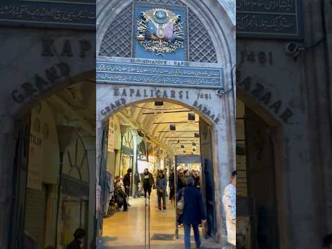 Oldest Grand Bazar since 1461,Istanbul,Turkey #grandbazar #oldestmarket #grandbazaaristanbul #turkey