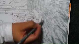 [speedpaint] coloring Clouds with prismacolor