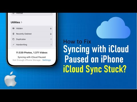 🚨 Fix ‘Syncing with iCloud Paused’ on iPhone (2025 EASY FIX!)