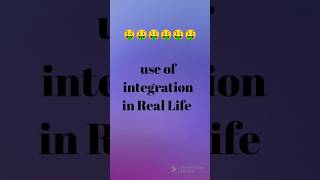 Use of Integration in REAL LIFE | why should we learn Integration? #integration #class12 #calculus