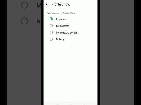 whatsapp ki dp chupaye || whatsapp dp hide kare #shorts #vuralvideo #whatsapp