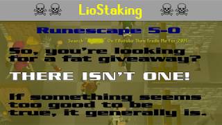 LioStaking ☠️ Runescape script-kiddie account-stealing scam
