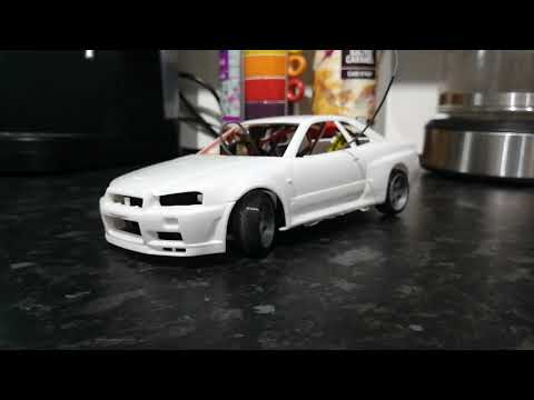 1/24th RC Drift Car - Plastic Model Kit