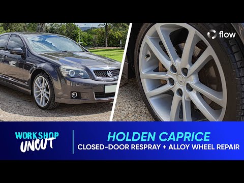 Holden Caprice Closed-Door Respray + Alloy Wheel Repair