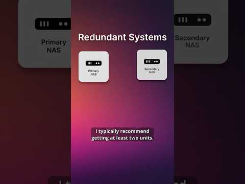 Why You Need 2+ Storage Servers / NASs