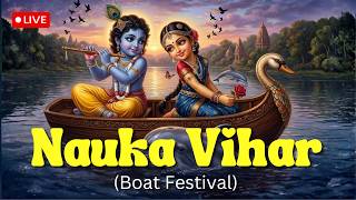 #LIVE Boat Festival at GIVE Gita Vrindavan Govardhan