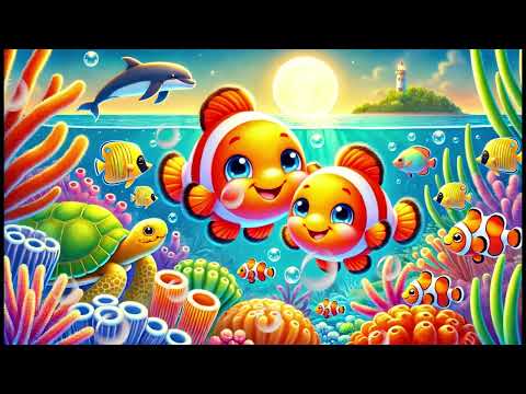 Sunshine the Clownfish's Big Sister Journey - Sleep Story for Kids
