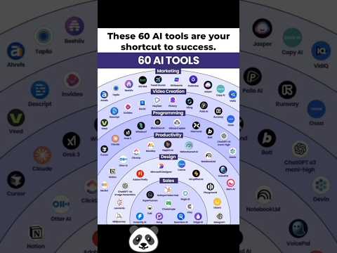 🐼 These 60 AI tools are for your Success  🎋 🎋
