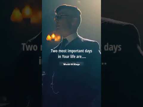 Motivational Quote ... Sigma  //Thomas Shelby. Peaky Blinders