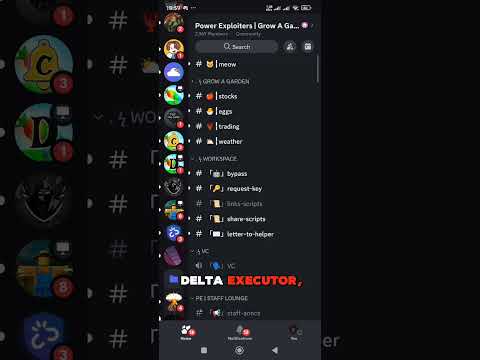 a discord server that helps getting key through discord bot #roblox #script #exploit #delta