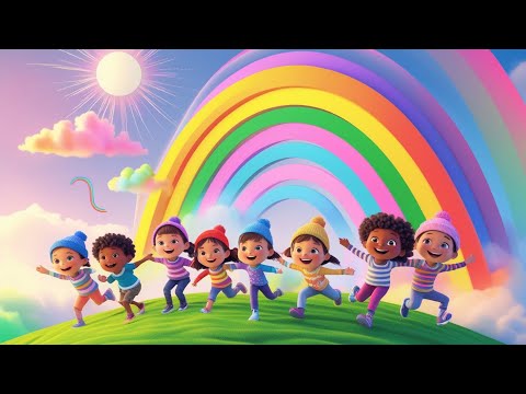 🌈 Rainbow Colors Song for Kids | Learn Colors with Fun | Little heroes
