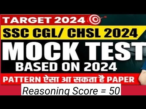 Ssctrt is live! SSC CGL REASONIG SECTIONALS MOCK