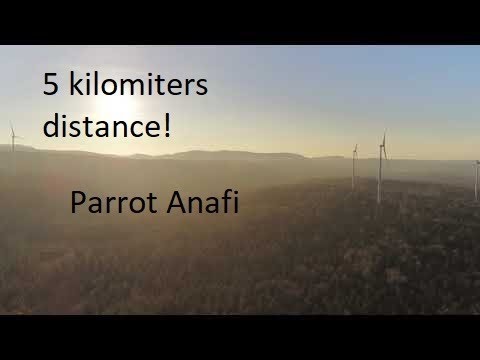 Parrot Anafi World Record Range! 5km!!(16.571Feet/3,1Miles) l Long Range Test