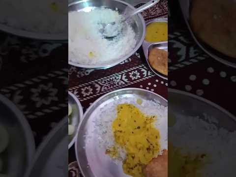 matha ke aloo aur chawal with pyaj kachori Rajasthani special recipe 🧿🧿🧿❤️❤️❤️❤️❤️