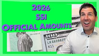 Official 2026 SSI Benefit Amounts from Social Security